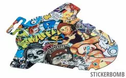 Rie:sel Design Criss:cross - Cyclocross/Gravel Mudguard -vélo Soldes 2 riesel design crisscross cyclocross gravel mudguard stickerbomb