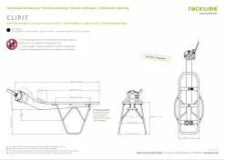 Racktime Porte-selle Clip-it -vélo Soldes 4048174814357RacktimeClipIt Sattelstuetzentraeger 4