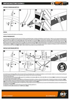 SKS Germany Bluemels Shiny 45 Kit De Garde-boue Avec Passage De Câbles 5 SKS Germany Bluemels Shiny 45 Kit De Garde-boue Avec Passage De Câbles -vélo Soldes AB bedienungsanleitung BLUEMELSX5YWSYwo8jzoh