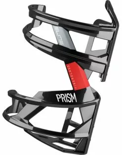 Elite PRISM GAUCHE Porte-bouteilles -vélo Soldes Elite Prism Rechts black red glossy