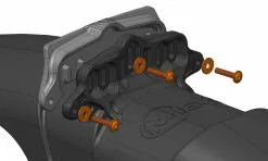 Mudhugger Adaptateur Pour EVO Bolt On -vélo Soldes Mudhugger AdapterfuerBoltOn 02