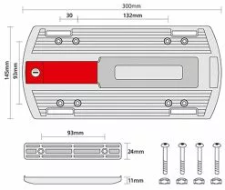 Rixen & Kaul - KLICKfix Adaptateur Pour Porte-bagages KLICKfix -vélo Soldes Rixen Kaul KLICKfix GepA cktrA geradapter 0208 d