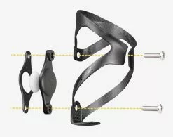 Topeak Cage Mount Pour AirTag -vélo Soldes Topeak Cage Mount fur AirTag TCM AT d