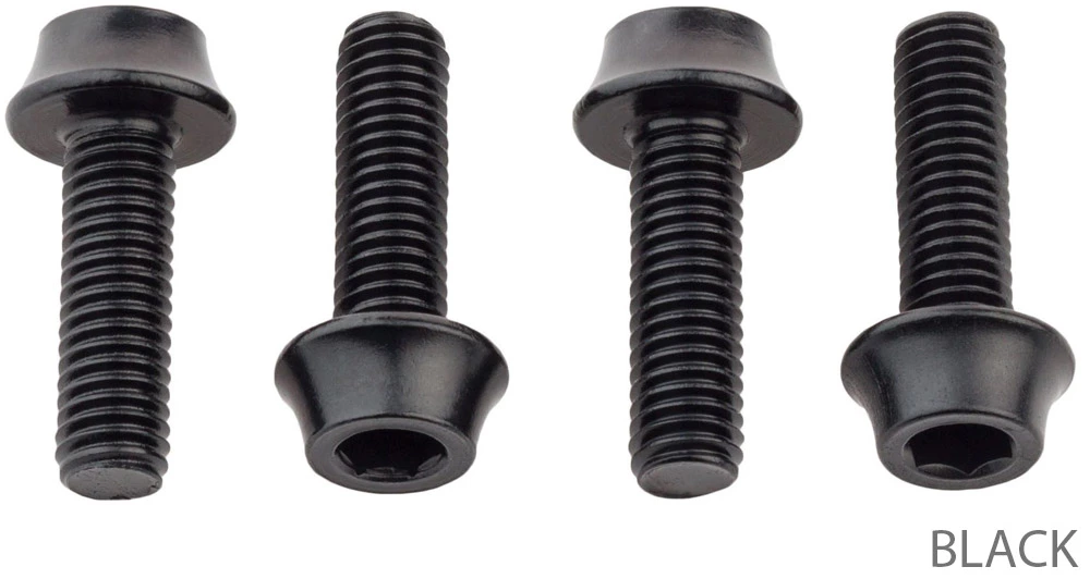 Wolf Tooth Components M5x15mm Vis Porte-bouteille ( 4 Pièces) 2 Wolf Tooth Components M5x15mm Vis Porte-bouteille ( 4 Pièces) – Image 2