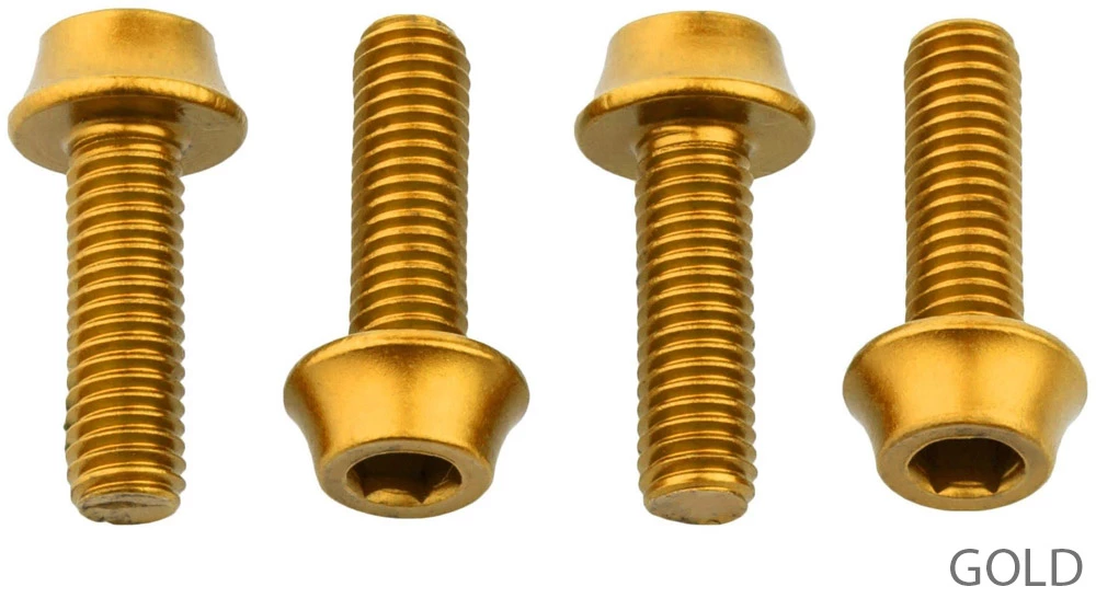 Wolf Tooth Components M5x15mm Vis Porte-bouteille ( 4 Pièces) 5 Wolf Tooth Components M5x15mm Vis Porte-bouteille ( 4 Pièces) – Image 5