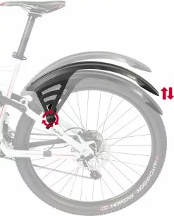 ZEFAL Garde-boue Arrière Deflector RS75 -vélo Soldes Zefal Deflector RS75 Hinterradschutzblech 2531 06