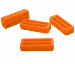 Fixplus Strapkeeper Pour Bande De Fixation De Strap (pack De 4) -vélo Soldes fixplus Strapkeeper fur Strap Befestigungsband 4 er Pack orange