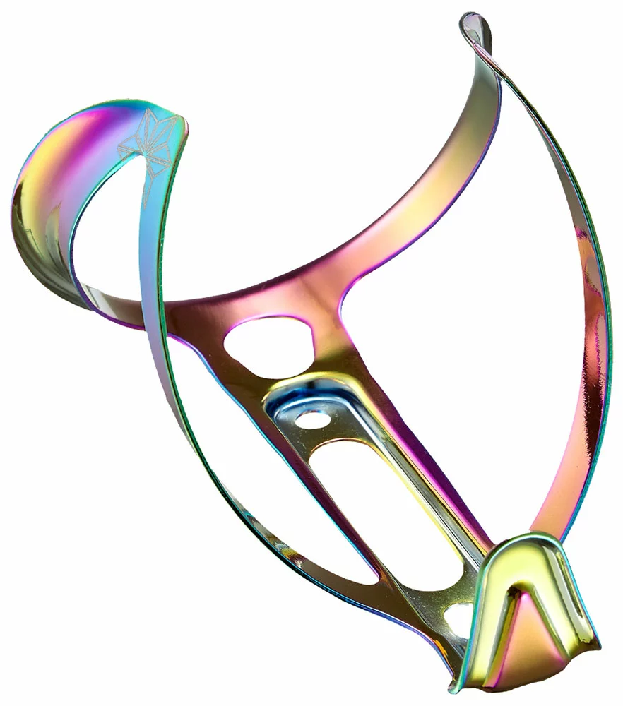 Supacaz Fly Cage Ano Oil Slick Porte-bouteille 2 Supacaz Fly Cage Ano Oil Slick Porte-bouteille – Image 2