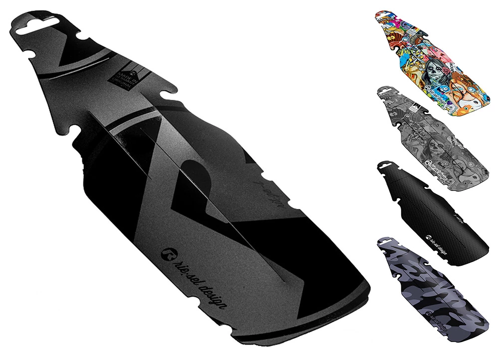 Rie:sel Design Fatbike Rear Mudguard 'ritze L' 1 Rie:sel Design Fatbike Rear Mudguard 'ritze L'