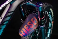 Rie:sel Design Schlamm:PE édition Spéciale Flipflop Mudguard -vélo Soldes schlamm pe flipflop violet green 17908 fe s059